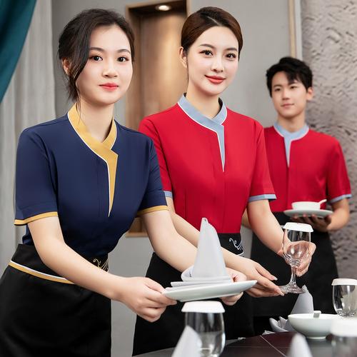 夏日精選 | 西裝筆挺？高檔中餐廳女服務(wù)員制服新風(fēng)尚解析